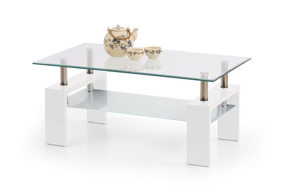 Radepont soffbord transparent