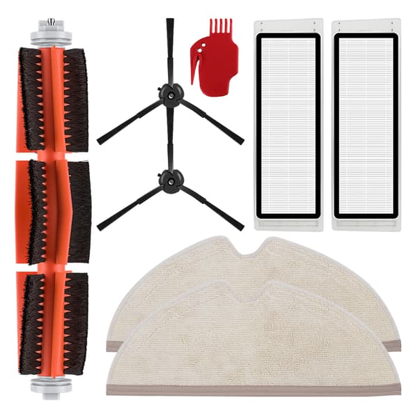 LIVIT-tarvikesetti Roborock S5/S5 Maxille  Vaihto-osat LIVIT Roborock S5/S5 Maxille, S6-imurille (Musta)