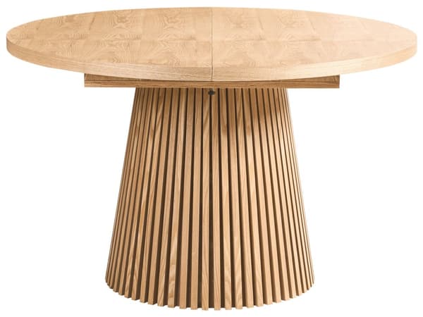 Spisebord med Brun MDF-topp Ben Uttrekkbart Moderne Industriell Stil