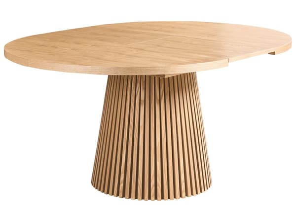 Spisebord med Brun MDF-topp Ben Uttrekkbart Moderne Industriell Stil