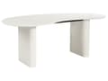 Miniatyrbilde 1 av 10: Spisebord Hvit MDF-topp Moderne Industriell Stil