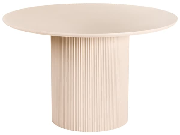 Spisebord Lys Beige Marmor MDF Topp Moderne Industriell Stil