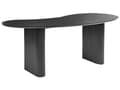 Miniatyrbilde 6 av 10: Spisebord Svart MDF-topp Moderne Industriell Stil