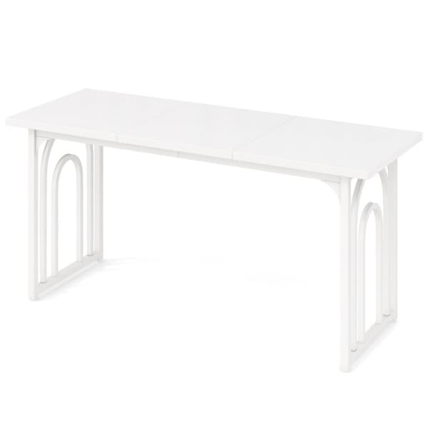 Matbord, 160x60x75 cm, Vit