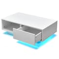 Miniatyrbillede 7 af 8: Kaffebord, 95x55x31 cm, Hvid