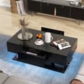 Miniatyrbild 5 av 7: Kaffebord, 110x60x40 cm, Svart