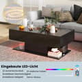 Miniatyrbild 2 av 7: Kaffebord, 110x60x40 cm, Svart