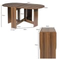 Miniatyrbillede 4 af 8: Spisebord, 163x80x75 cm, Brun
