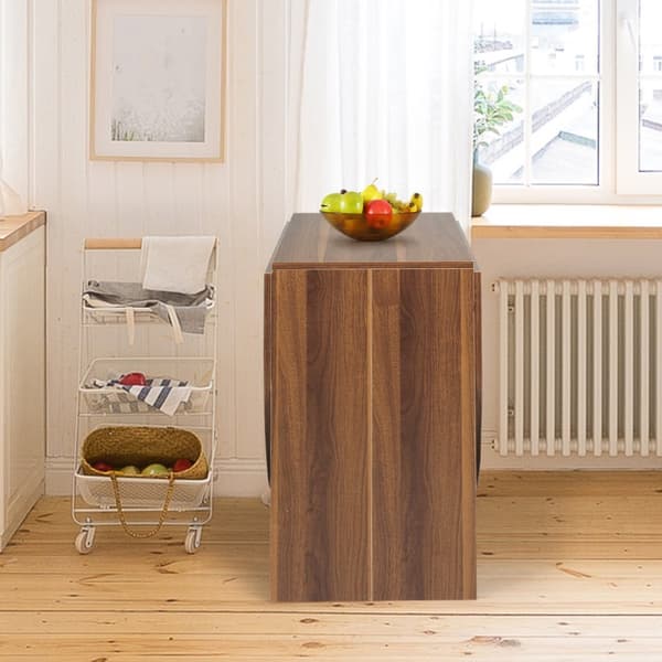 Spisebord, 163x80x75 cm, Brun