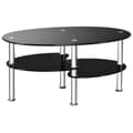 Miniatyrbillede 1 af 8: Kaffebord, 89x49x45 cm, Sort