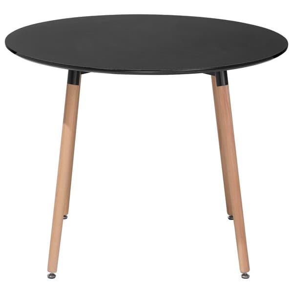 BOVIO Matbord Svart 90 cm 90 cm Lumarko!