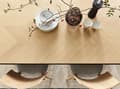 Miniatyrbild 3 av 8: IVORIE matbord Ljus ask 180 cm 90 cm Lumarko!