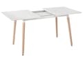 Miniatyrbild 4 av 10: Utdragbart matbord MIRABEL Vitt 120/150 cm 80 cm Lumarko!