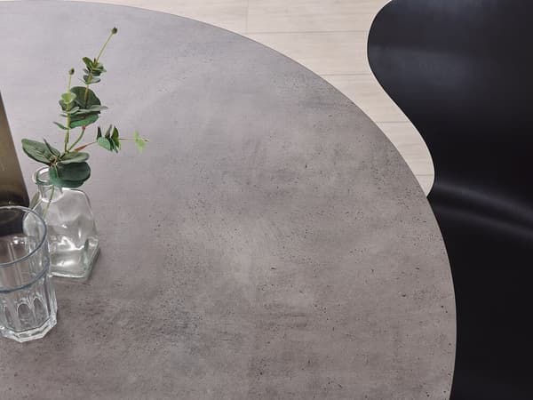ODEON matbord Grå betongmönstrad 120 cm 120 cm Lumarko!