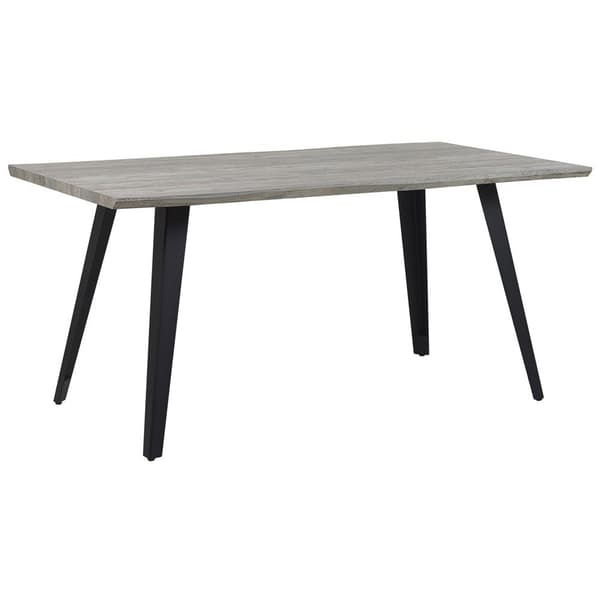 WITNEY Matbord Grått 160 cm 90 cm Lumarko!