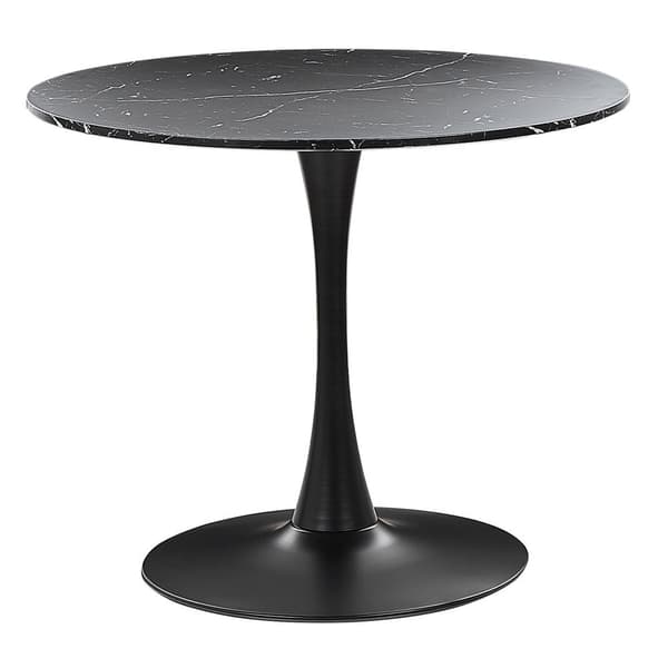 BOCA Matbord Svart Marmor 90 cm 90 cm Lumarko!