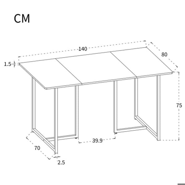Matsalsset (5 delar), modern köksbord och 4 stolar i brun konstläder, svarta L-ben