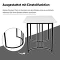 Miniatyrbild 4 av 6: Matbordset 140×80×75cm Matbord med 4 stolar