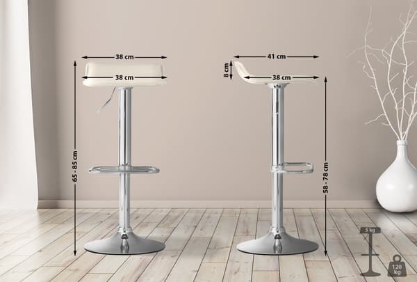 DYN barstol 41 x 38 x 65 cm 2