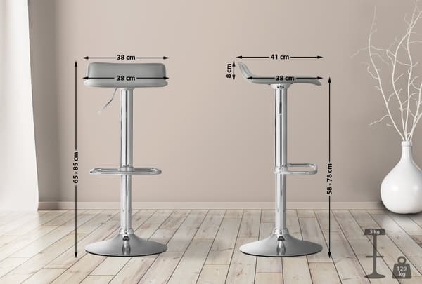 DYN barstol 41 x 38 x 65 cm 3