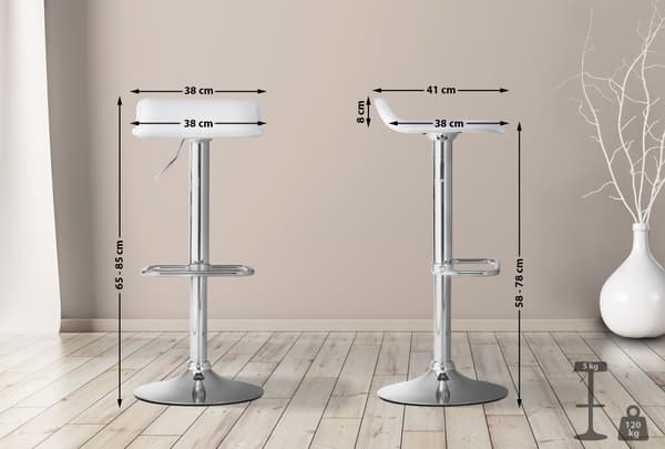 DYN barstol 41 x 38 x 65 cm 7