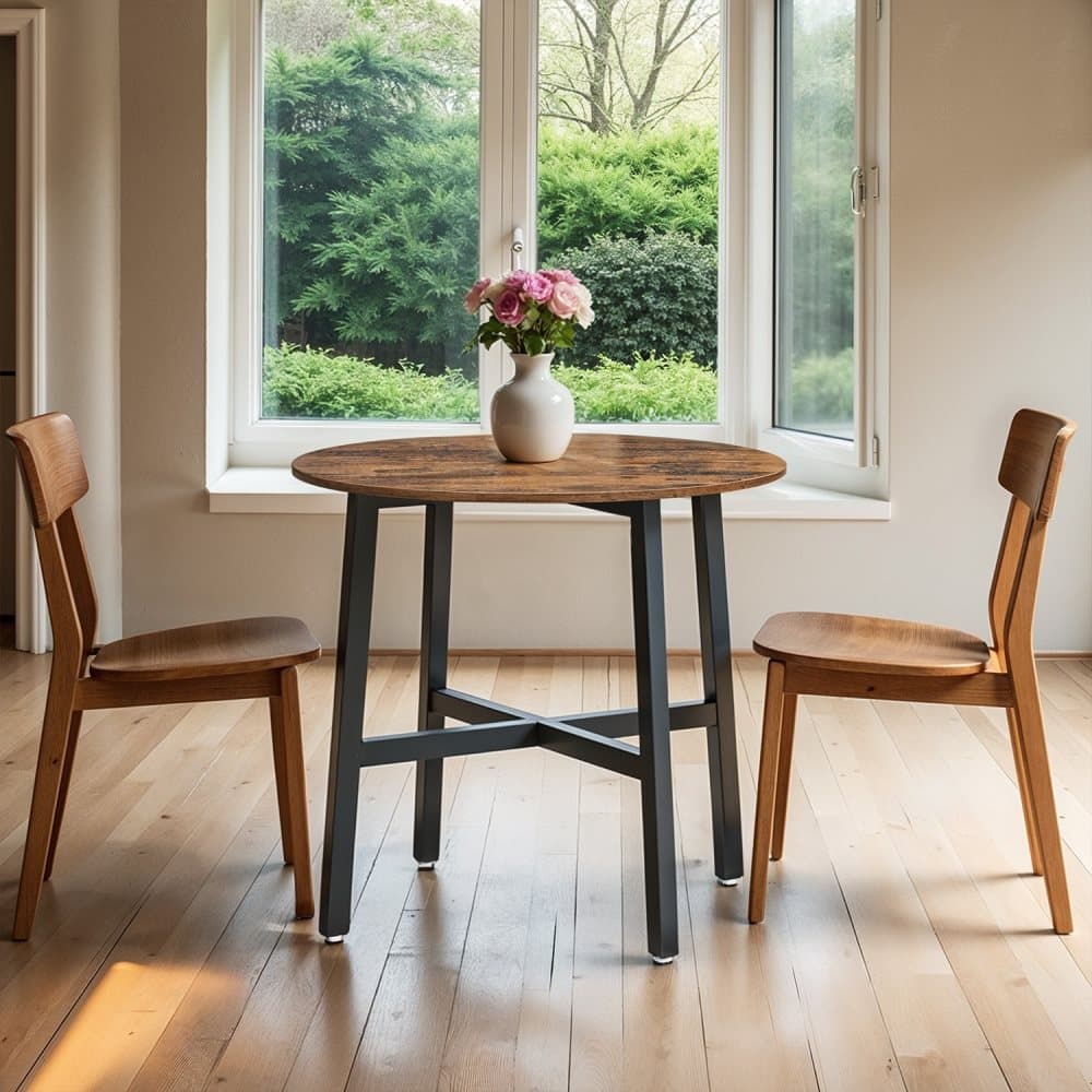 Spisebord, 80x75 cm, Brun