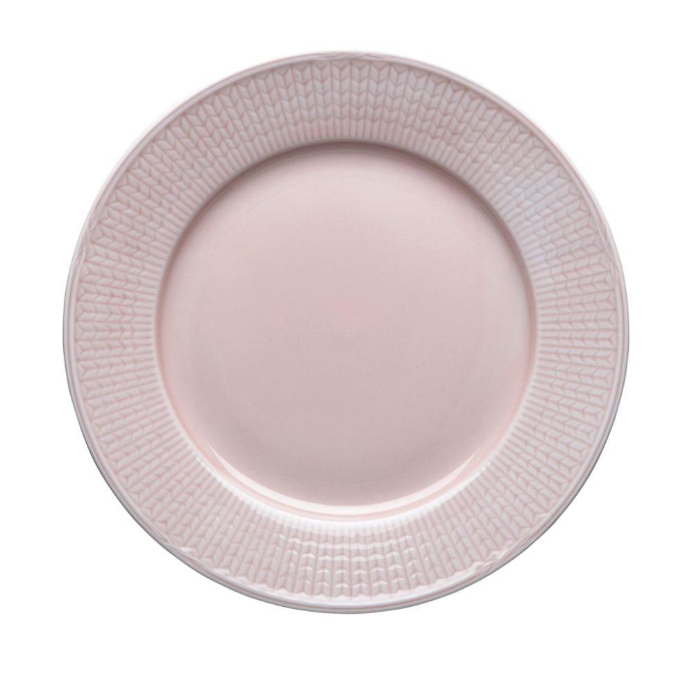 Swedish Grace Tallrik Ros flat 27 cm