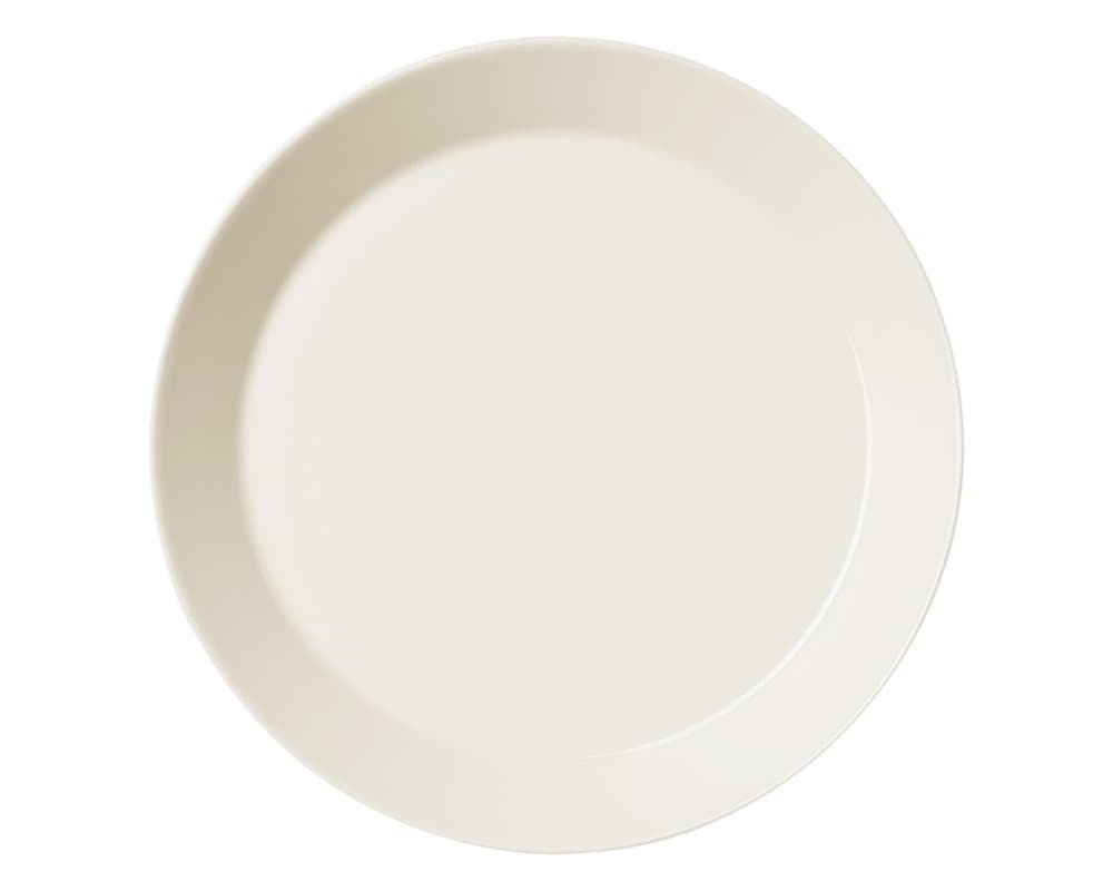 Teema tallrik 23 cm vit