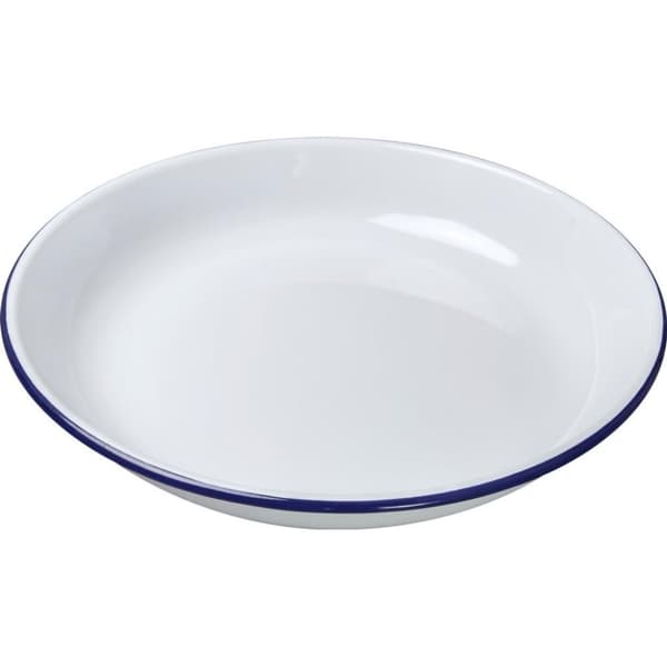Nimbus Rice Pasta Plate White/Blue One Size
