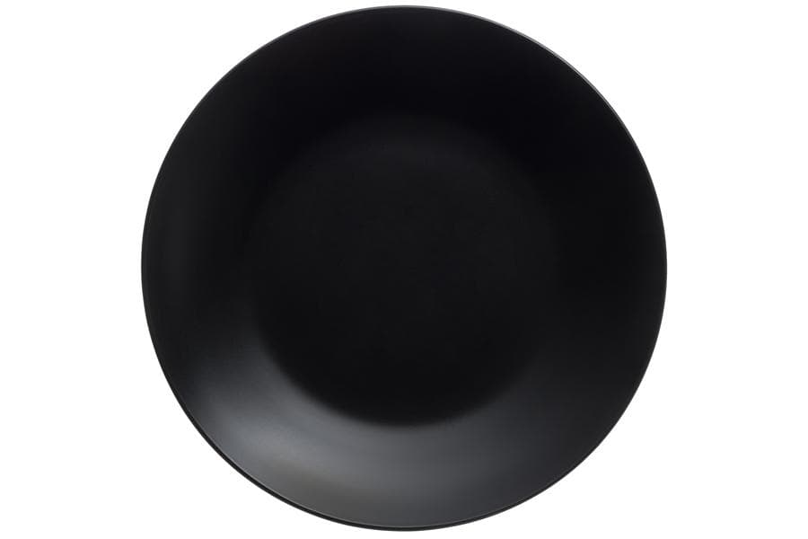 Maku Tallrik i keramik, svart 31 cm