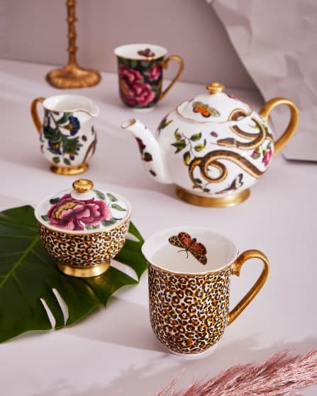 Creatures of Curiosity Mugg - Leopard 34cl