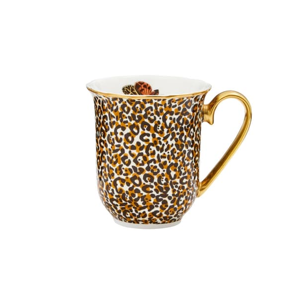 Creatures of Curiosity Mugg - Leopard 34cl