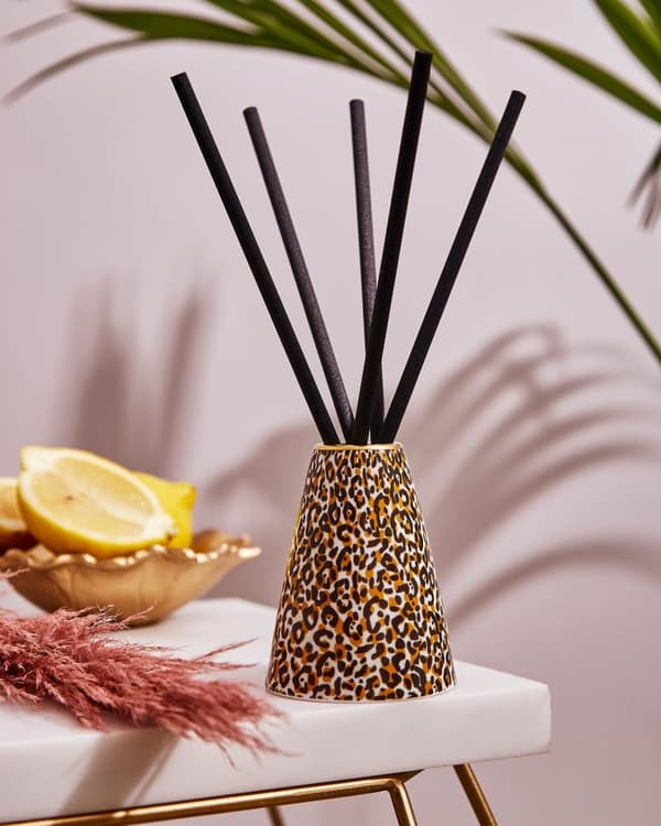 Creatures of Curiosity Diffuser Set - Leopard 24.5cm