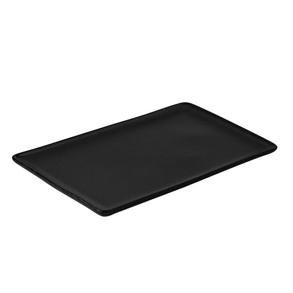 Raw Titanium Tallrik 31,5 x 20 cm Svart