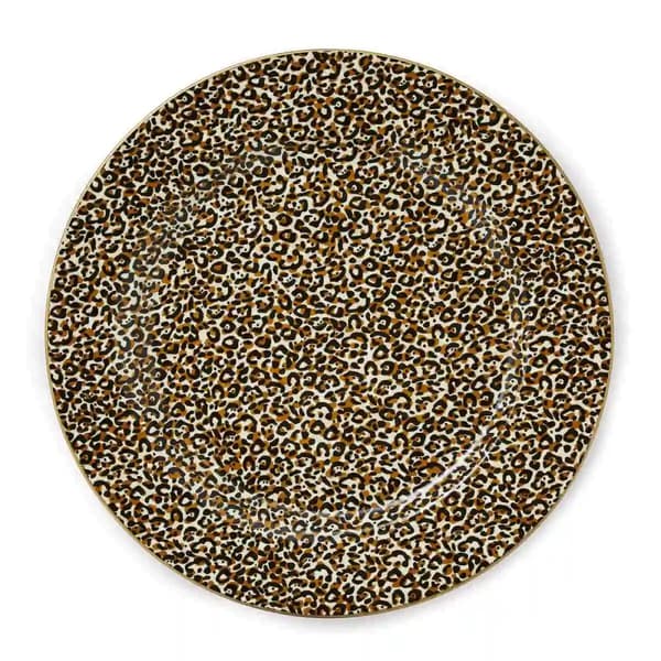Creatures of Curiosity Tallrik Leopard 30,5cm