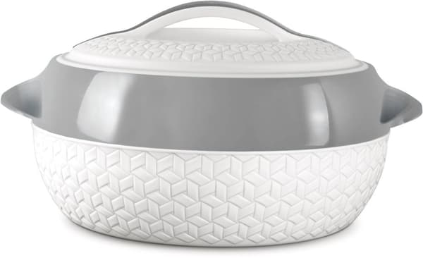 Milton casserole Matrix 2.5, grey/white