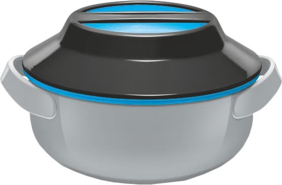 Milton casserole Microwow 1000, blue