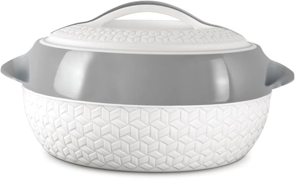 Milton casserole Matrix 3.5L, grey/white