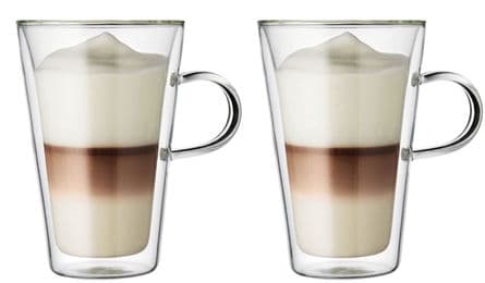 Canteen dubbelväggigt glas med handtag 2-pack, 40cl