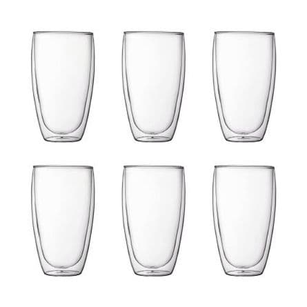 Pavina Dubbelväggade Glas 45 cl, 6-Pack