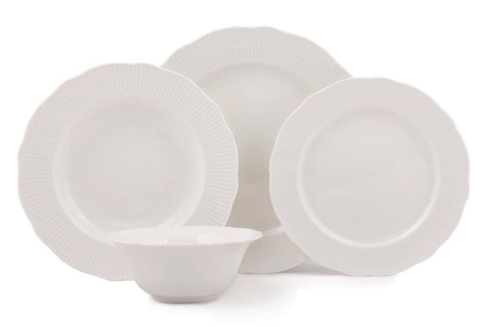 TALLRIKSSET 24-pack Vit