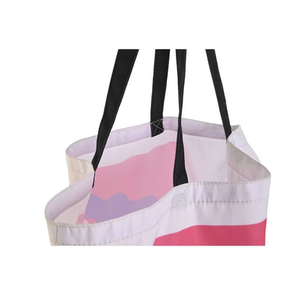 Tekstil pose DKD Home Decor Hvid polialgodon Polyester 43 x 15 x 40 cm (4 enheder)