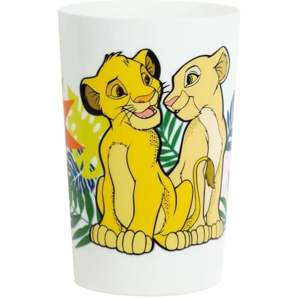 Disney The Lion King servisset - FUN HOUSE - 006360 - Glas, djup tallrik, platt tallrik, mugg, flaska, bestickssnackbox
