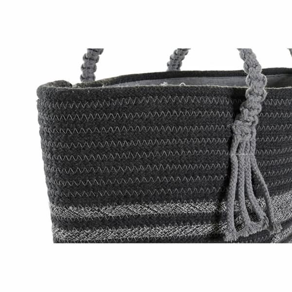 Laukku DKD Home Decor 48 x 16 x 36 cm Harmaa
