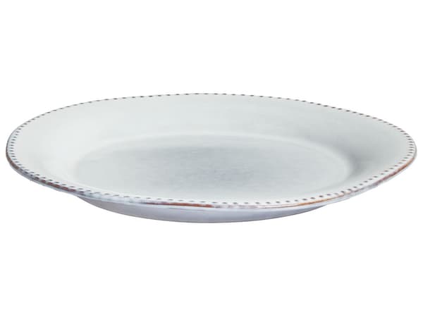 Set om 12 Delar Ljusblått Stengods Kaolin Handgjort Reaktiv Glasyr Finish Service för 4 Personer Kök Matsal