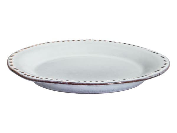 Set om 12 Delar Ljusblått Stengods Kaolin Handgjort Reaktiv Glasyr Finish Service för 4 Personer Kök Matsal