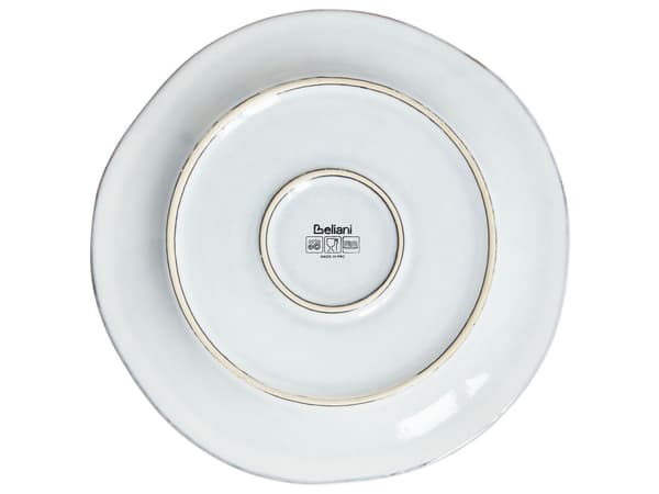 Set om 12 Delar Ljusblått Stengods Kaolin Handgjort Reaktiv Glasyr Finish Service för 4 Personer Kök Matsal