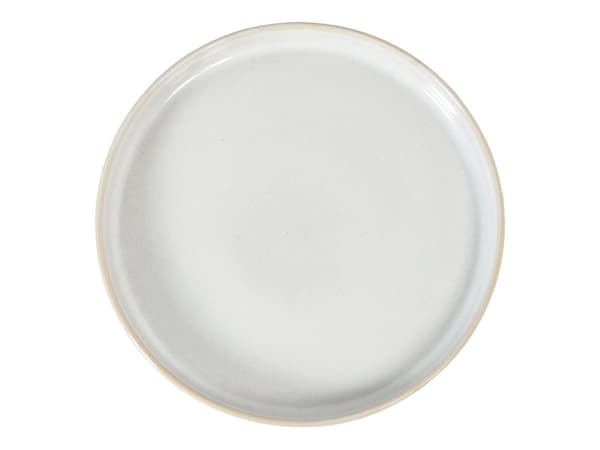 Set om 12 Delar Off-White Stengods Kaolin Handgjord Reaktiv Glasyr Finish Service för 4 Personer Kök Matsal