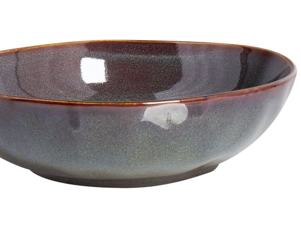 Skåle Grøn Stentøj 19 cm sæt af 4 Små Morgenmadsskåle Håndlavet Suppeskåle Design Keramikskåle Dybe Salatskåle Bowls Stel