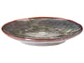 Miniatyrbillede 5 af 8: Dessert Tallerken Grøn Stentøj 22 cm sæt af 4 Frokosttallerkener Reaktiv Glasur Forretstallerken Håndlavet Kagetallerken Design Stel